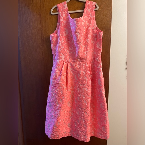 Pink tartan dress - Picture 7 of 10